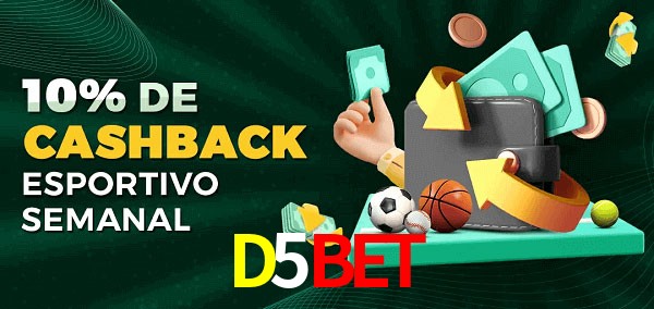 10% de bônus de cashback na D5Bet